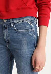 Replay Vaqueros pitillo - blue denim
