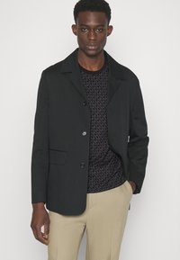 Michael Kors SIG TEE - Tricou cu imprimeu - black