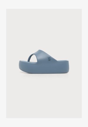Melissa, FREE PLATFORM THONG AD - Sandales tongs - blue