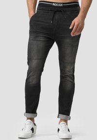 INDICODE JEANS - FABRIZIO - Jeans Slim Fit - vintage black Thumbnail-Bild 1