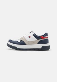 Tommy Hilfiger - PAULENE UNISEX - Sneakers laag - white/blue/red Miniatuurafbeelding 1