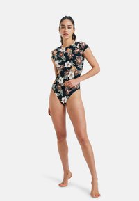 Roxy NOSTALGIC FEELS SHORT SLEEVE - Uimapuku - black