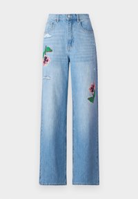 ONLHOPE  WIDE LEG - Wide Leg - light blue denim