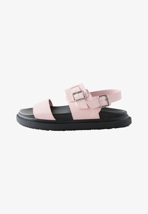 Next, REGULAR FIT - BUCKLE DETAIL CHUNKY FOOTBED SANDALS . - Sandales - pink