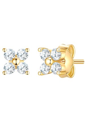 ZIRKONIA GLANZSTÜCKE MÜNCHEN - Earrings - gold-coloured