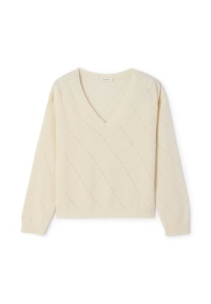 American Vintage, PULL FEMME NAGOO - Svetrík - nacre
