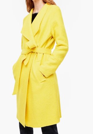 Klassischer Mantel - yellow