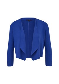 comma MIT POINTELLE-DETAILS AM RÜCKEN - Strickjacke - ozeanblau