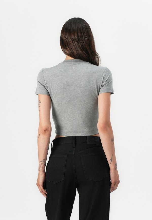 BASIC LOGO TEE - Basic T-shirt - marble heather2