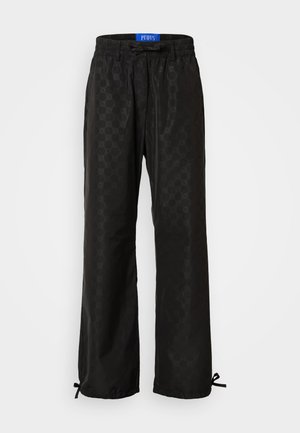 PEQUS AETHER MONOGRAM UNISEX - Pantaloni - black