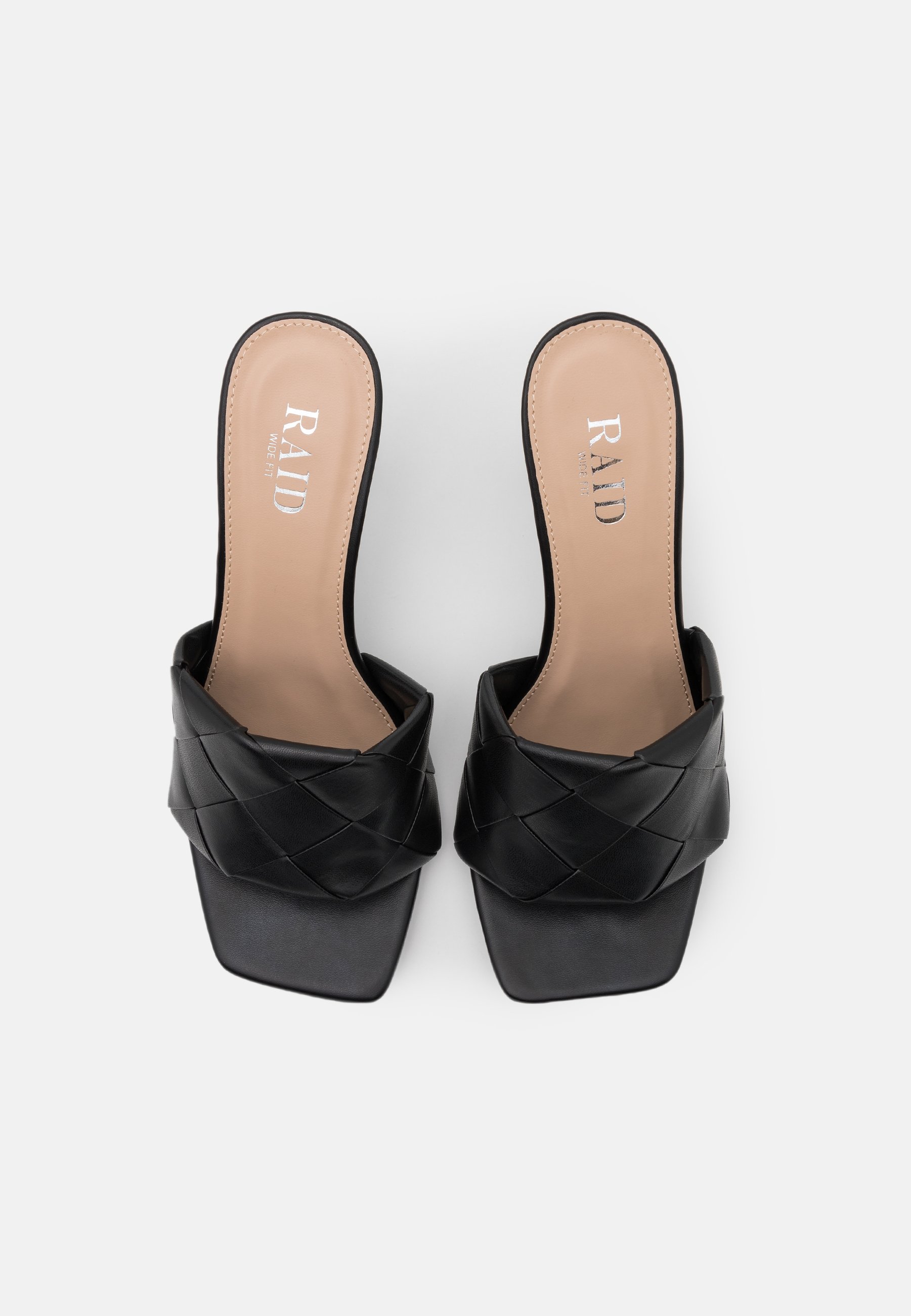 RAID Wide Fit WIDE FIT TIARA - Muiltjes met hak - black/zwart - Zalando.nl
