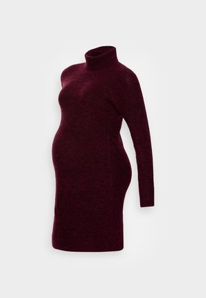 Jumper dress - bordeaux