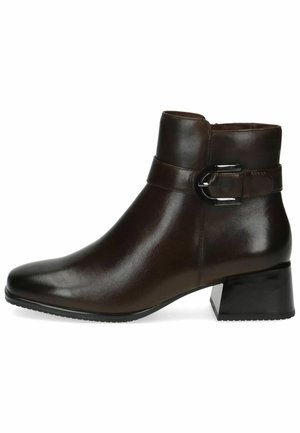 Kotníkové boty - dk brown nappa