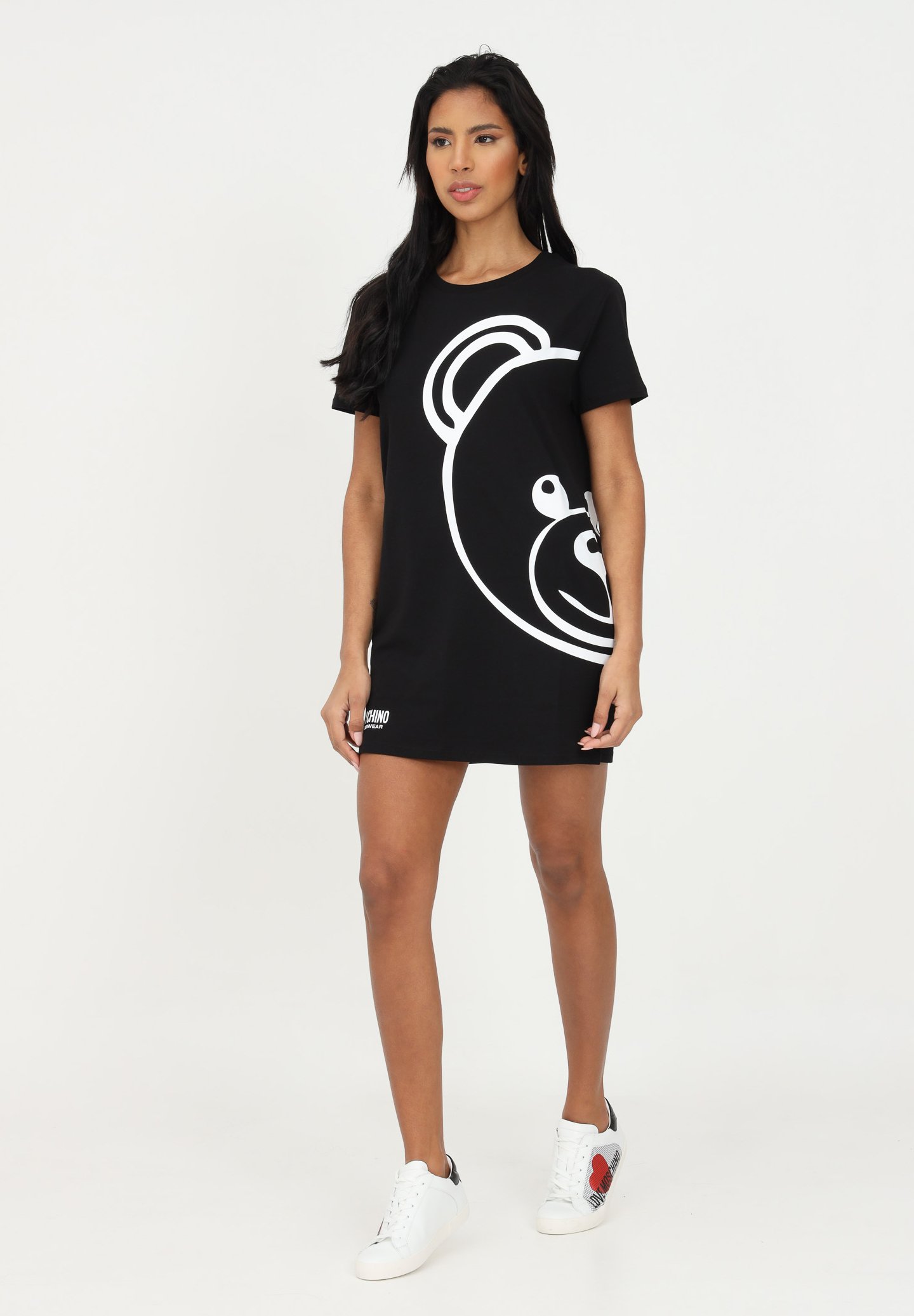 MOSCHINO Vestito di maglina - nero - Zalando.it