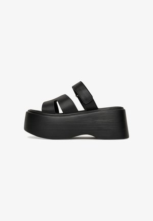 DeeZee, FLIP-FLOPS - Ciabattine con tacco - black