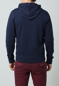 Lacoste Tröja med dragkedja - dark blue