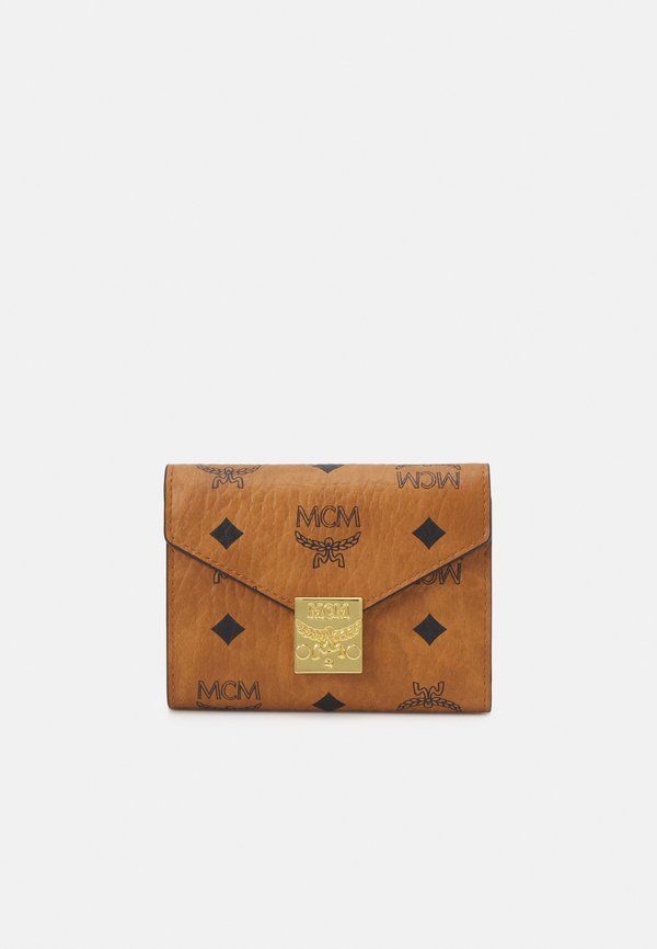 PATRICIA FLAP TRIFOLD SMALL - Wallet - cognac