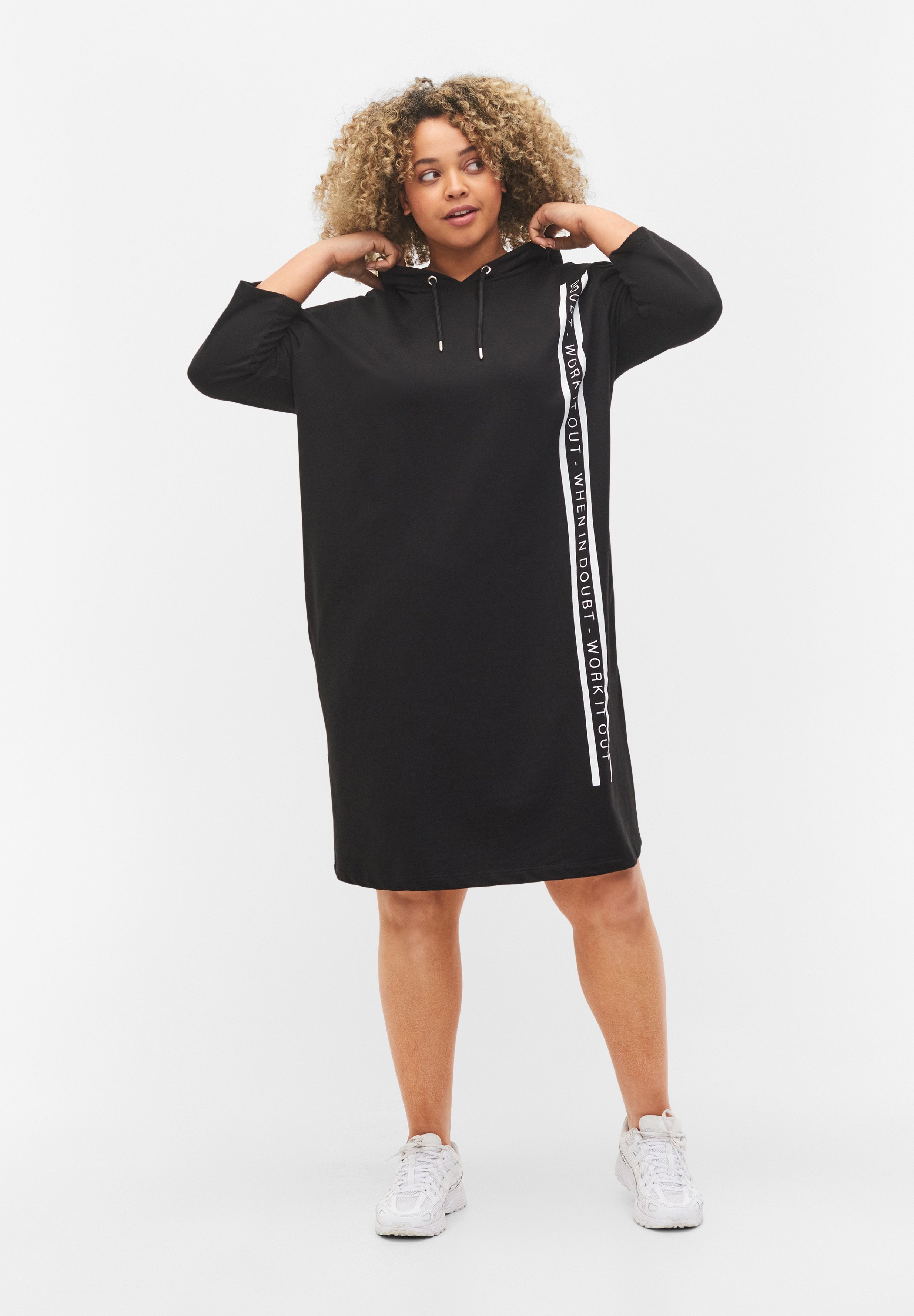 Jersey dress - black 