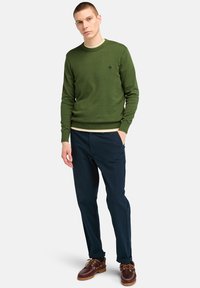 Timberland Jersey de punto - black forest green