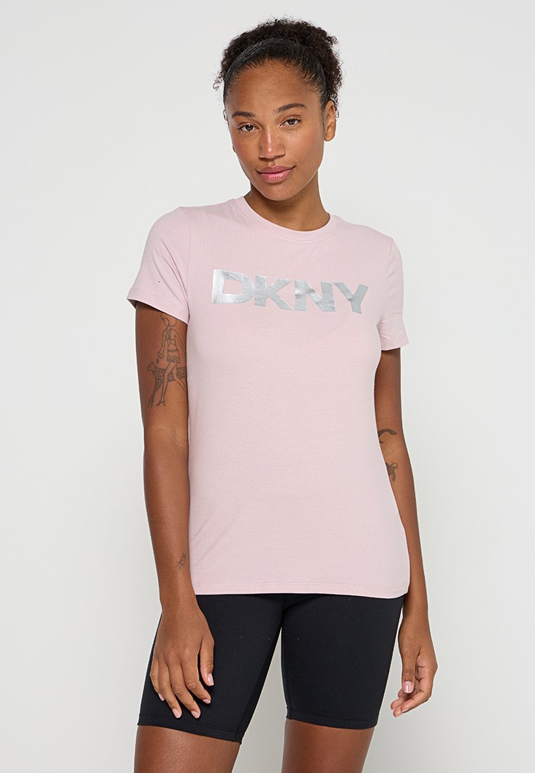 DKNY Sport T-shirt print roze