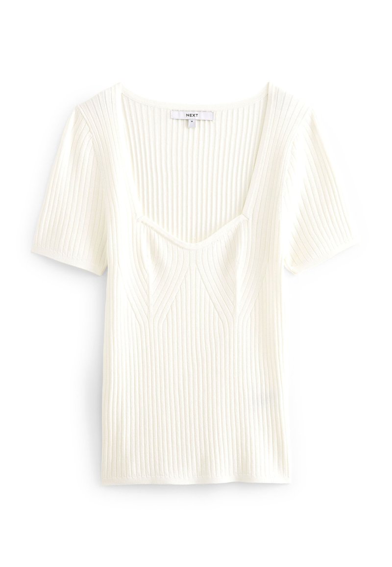 Next T-shirt basic wit