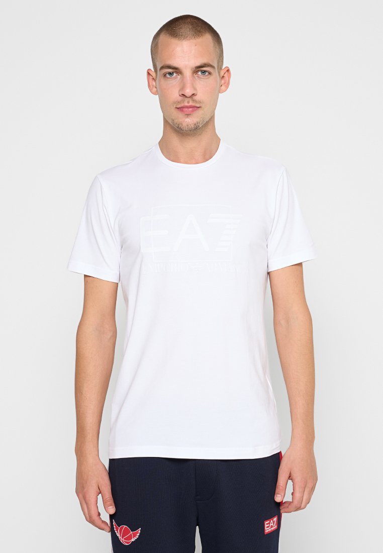 EA7 Emporio Armani T-shirt basic wit