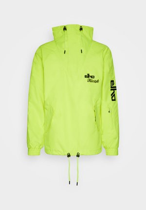 SAAS FEE 89 UNISEX - Regenjacke / wasserabweisende Jacke - neon yellow