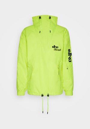 SAAS FEE 89 UNISEX - Ūdensnecaurlaidīga jaka - neon yellow