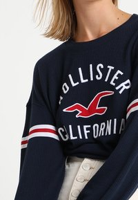 Hollister Co. Stickad tröja - dark blue
