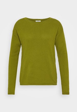 TOM TAILOR, Pullover - dark green