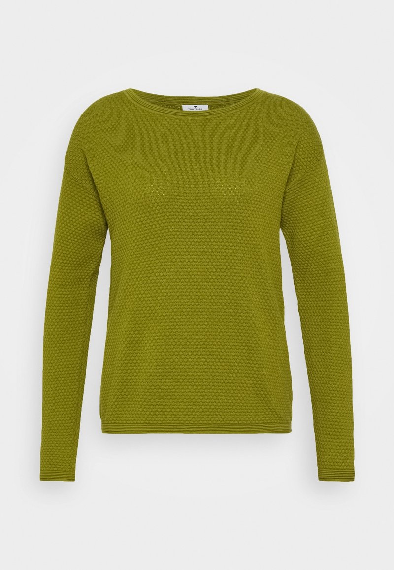 TOM TAILOR Pullover - dark green