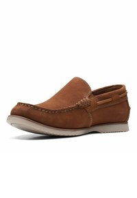 Clarks NOONAN STEP - Slipper - cola suede