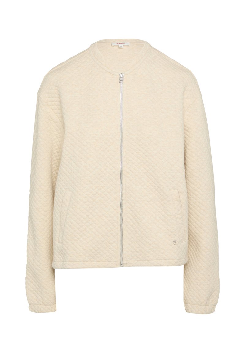 s.Oliver Vest beige mêleerd