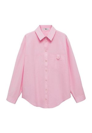 Mango Button-down blouse - light pink