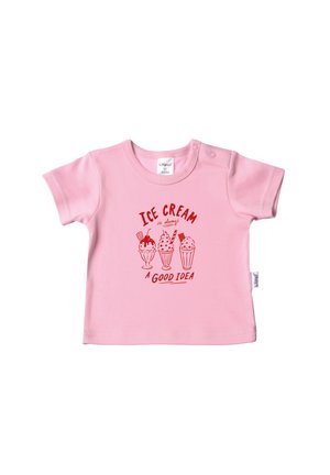 Liliput, T-SHIRT ICE CREAM UNISEX - T-Shirt print - rosa