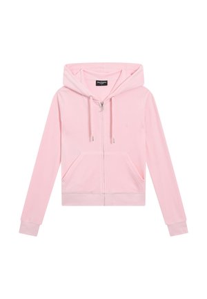 Juicy Couture ROBERTSON - Zip-up sweatshirt - almond blossom