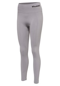 Hummel TIF SEAMLESS HIGH WAIST  - Tights - minimal gray