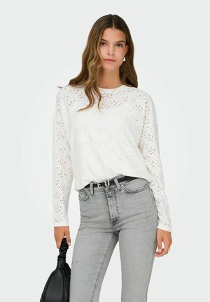 ONLSMILLA  - Longsleeve - cloud dancer