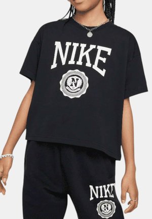 Camiseta estampada - black