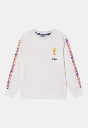 LOONEY TUNES LAHNSTEIN TAPED CREW - Sweatshirt - bright white