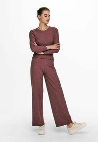 ONLY EMMA PANT - Bukser - rose brown