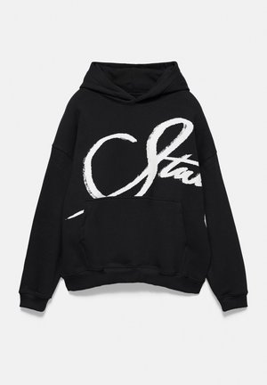 PULL&BEAR, STWD - HOODIE - Sweat à capuche - black