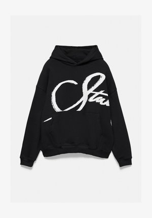 PULL&BEAR, STWD - HOODIE - Sweat à capuche - black