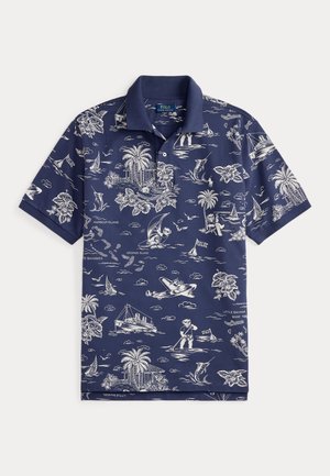 POLO BEAR MESH POLO SHIRT - Πόλο - navy