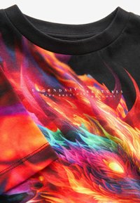 Next ALL OVER SHORT SLEEVE STANDARD - T-Shirt print - black dragon