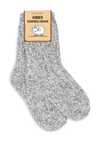 Normani NORWEGIAN 3 PACK - Socken - grey/dark grey/navy