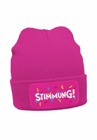 MoonWorks MIT SPRUCH STIMMUNG KARNEVAL FASCHING  - Beanie - pink