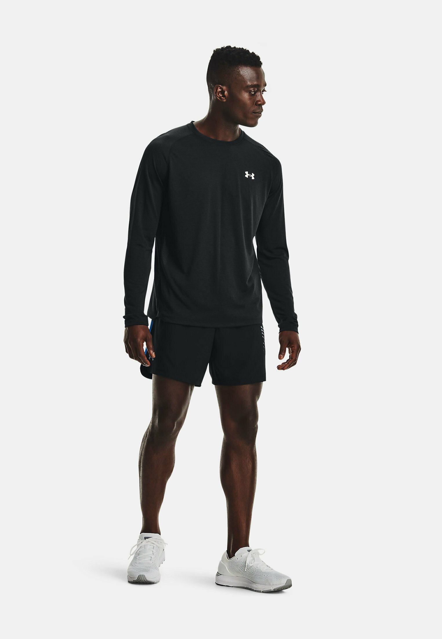 Under Armour Pantalón corto de deporte - black/negro - Zalando.es