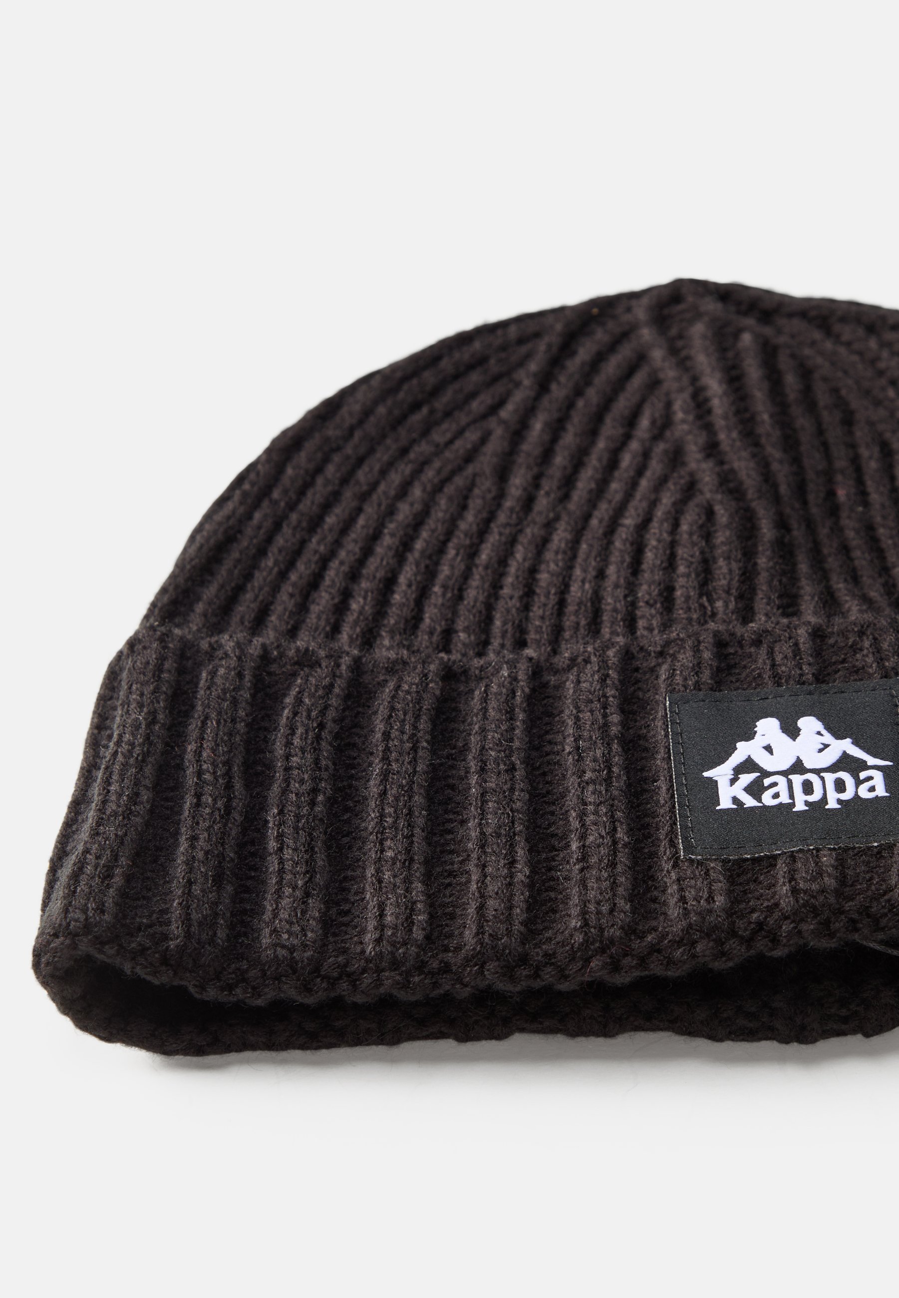 Kappa AUTHENTIC ORENZIO UNISEX - Beanie - black/white/black