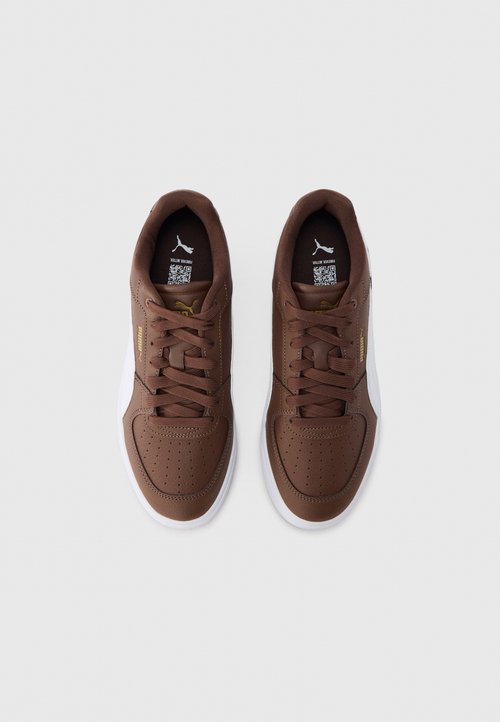 PUMA CAVEN III UNISEX - Trainers - chestnut brown/white/gold-coloured — photo 4